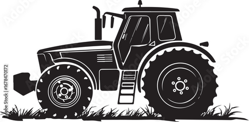 Farming Tractor Outline Pack