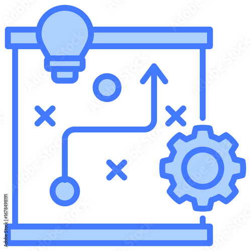 Strategic Blue Icon