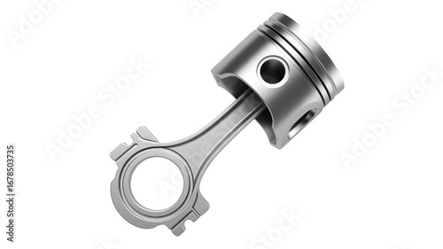 Precision-engineered piston for high-performance engines and automotive innovation, powering the future of transportation, metallic finish