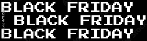 Black friday text animation