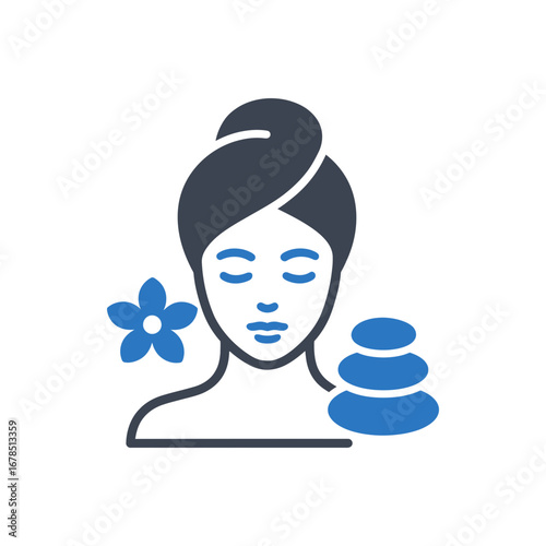 Woman Spa Icon