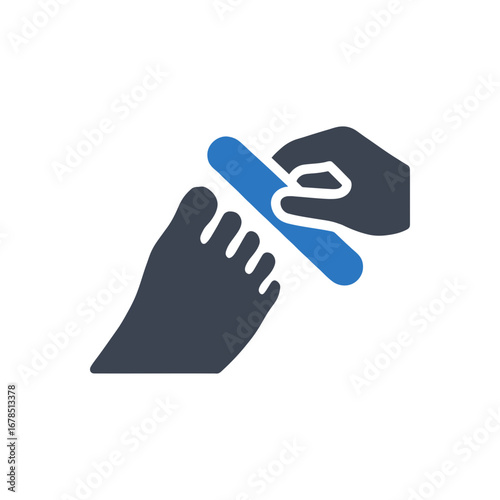Woman Pedicure Icon