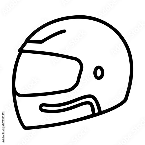 Car accident crash helmet icon transparent background