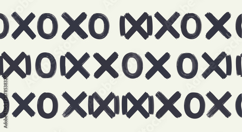 Trendy hugs and kisses pattern design for backgrounds and textiles, stylish and cute