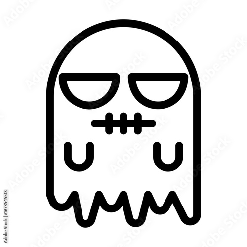 a collection of icons containing various icons with ghost, scary and so on emotes
