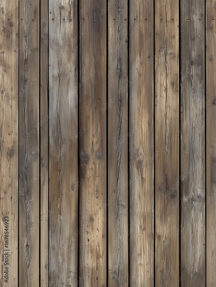Fototapeta premium Vertical Wooden Plank Background with Natural Patterns and Texture for Rustic Design Projects