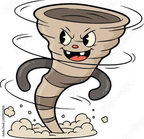 A Mischievous, Grinning Dust Devil