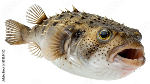 oyster toadfish  on isolated transparent background