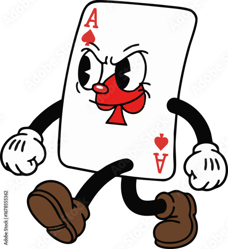 A Sneaky Ace of Spades Tiptoeing