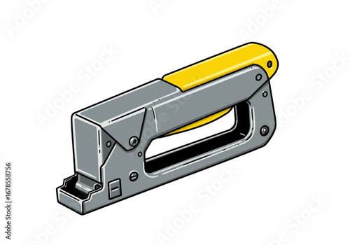 Heavy duty staple gun, professional tool for construction, upholstery, crafting, and DIY projects