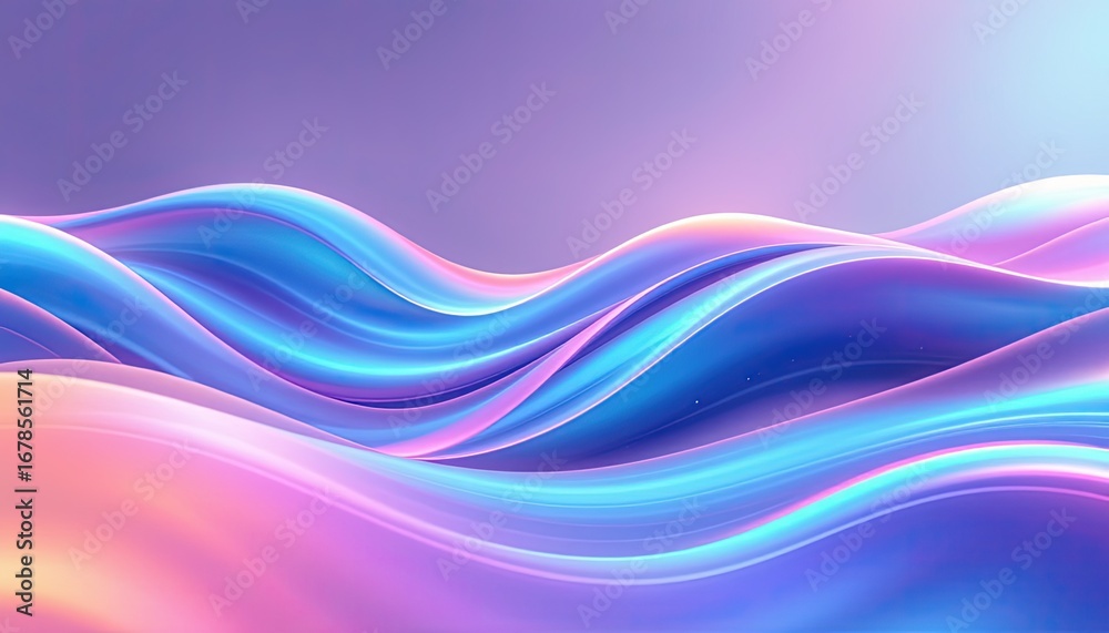 Fototapeta premium Vibrant Waves