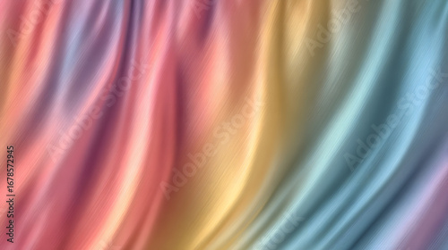 Subtle rainbow meld seamless background with soft gradient transitions and smooth colorful blending