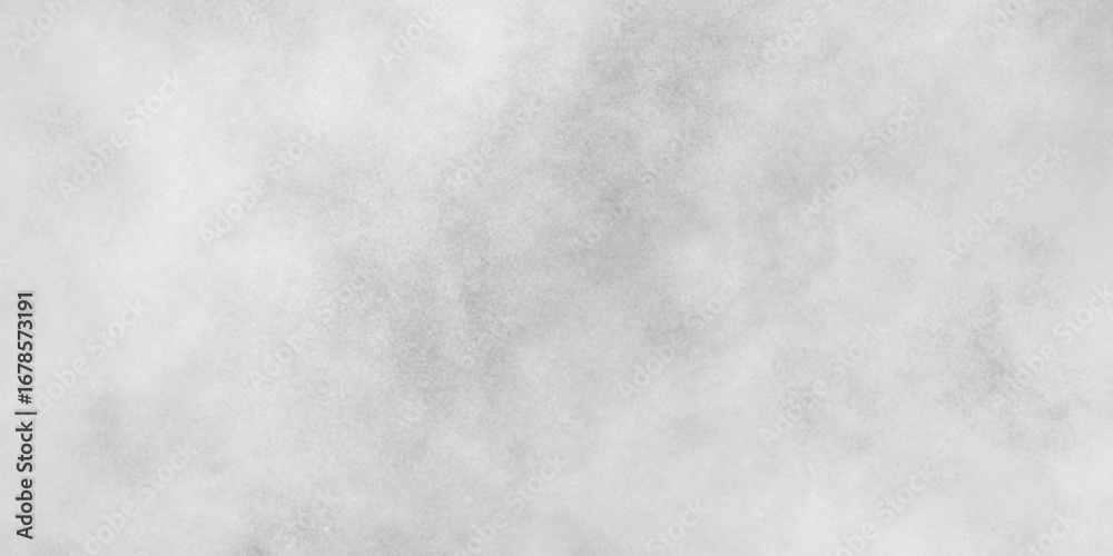 Naklejka premium Abstract white, gray grunge natural smooth cement concrete floor and plaster dirty wall background texture. white marble texture and old paper texture. plastered long panoramic concrete wall texture.