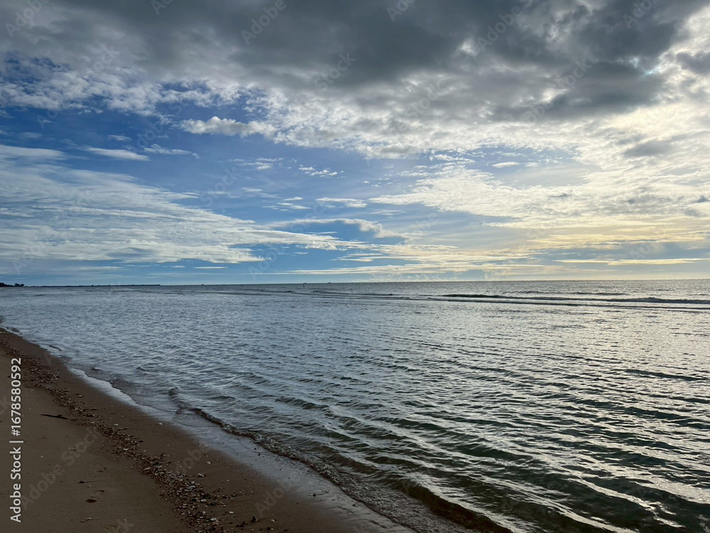 Obraz premium sunset on the beach