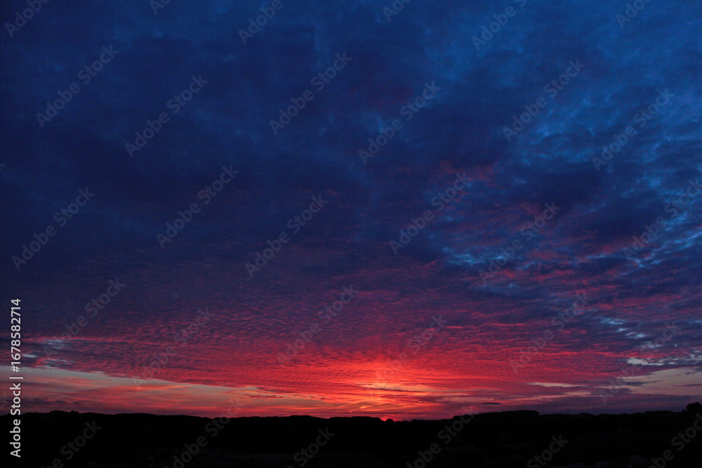Fototapeta premium Coucher de soleil extraordinaire