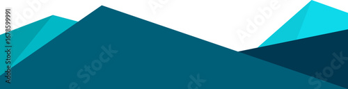 Abstract Business Footer