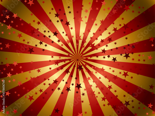 後光中、星、10赤