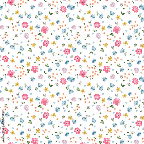 abstract colorful texture print design
