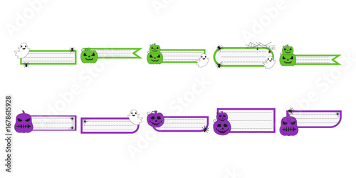 Halloween Name Tag