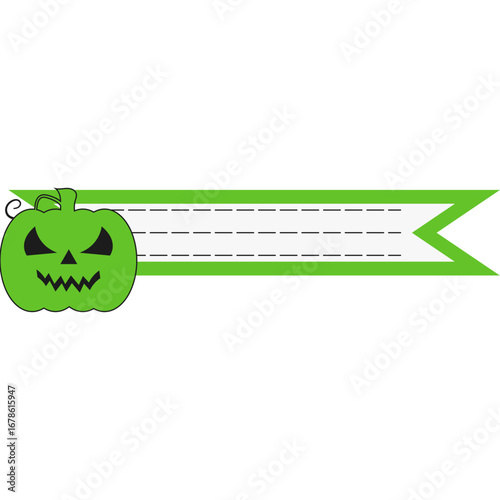 Halloween Name Tag