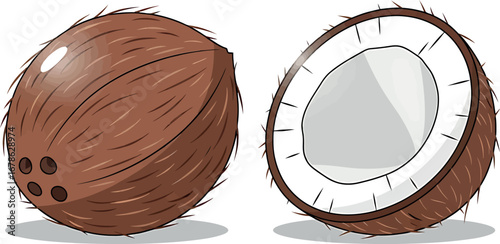 Vector vector art of cartoon illustration of a loaf of bread with golden brown crust and scoring transparent background