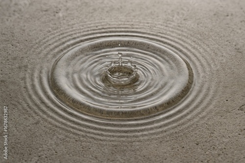 Water Ripple on Calm Surface