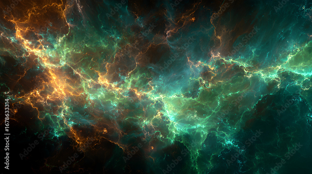 Fototapeta premium Abstract Sci-Fi Artwork 89