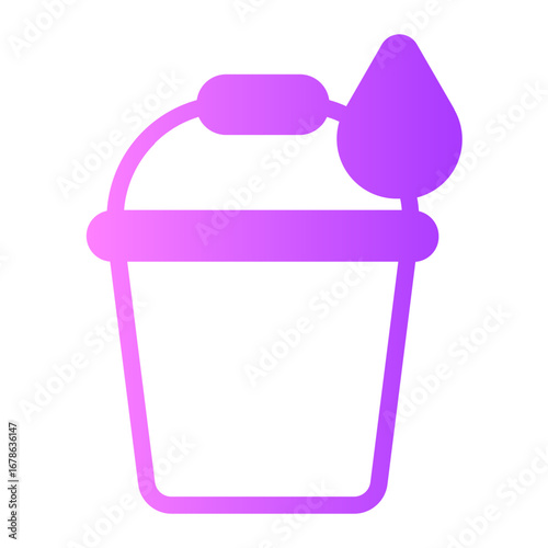 shortage gradient icon