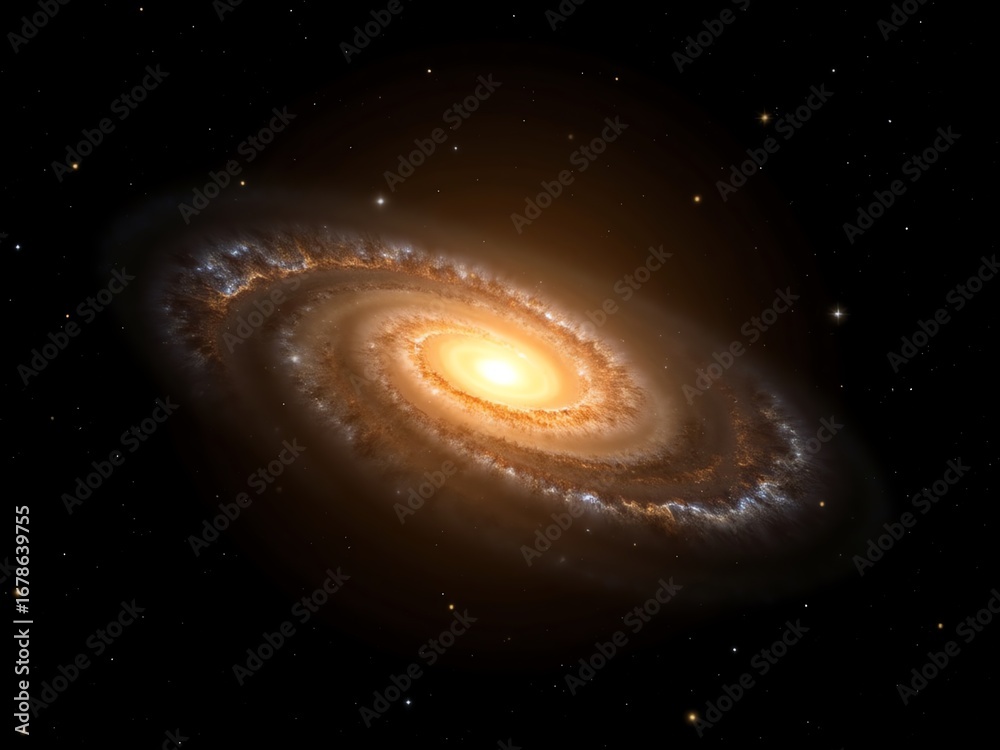 Fototapeta premium space background with space