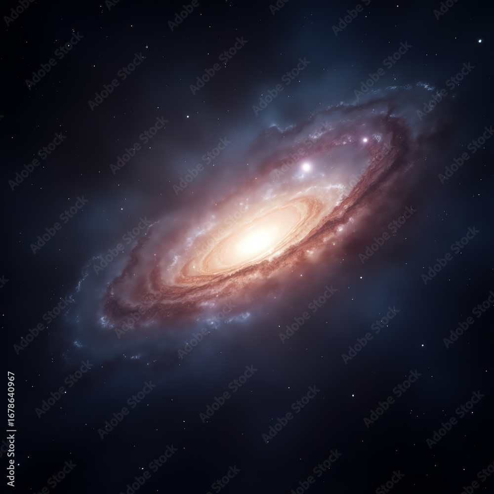 Fototapeta premium space galaxy in space