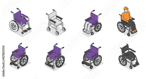 Isometric wheelchair designs: diversity in mobility solutions