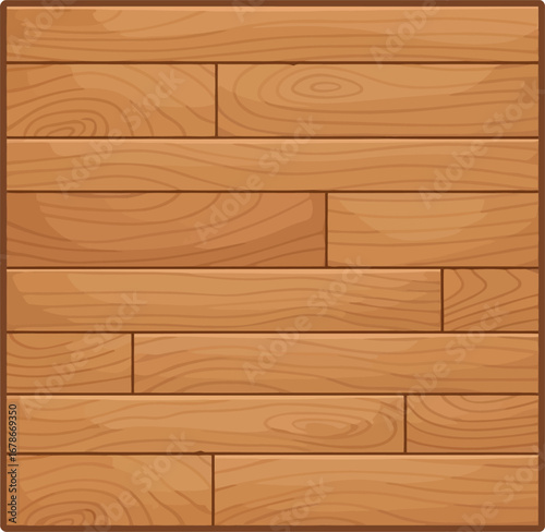 Warm honey wood plank texture natural grain detailed surface background vector