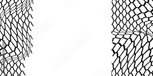 Mesh texture for fishing nets. Seamless pattern for sportswear or soccer goal, volleyball net, basketball hoop, hockey, athletics. Abstract net background modern