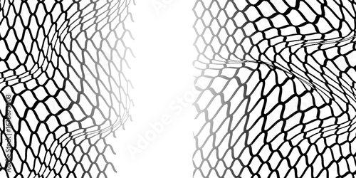 Mesh texture for fishing nets. Seamless pattern for sportswear or soccer goal, volleyball net, basketball hoop, hockey, athletics. Abstract net background modern
