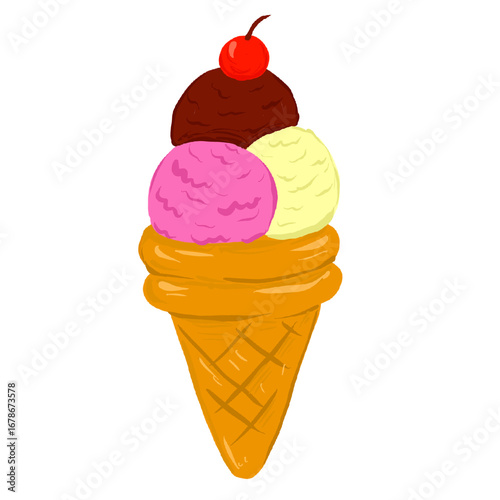 ice cream cone