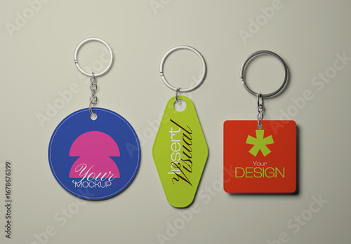 Keychain Mockup