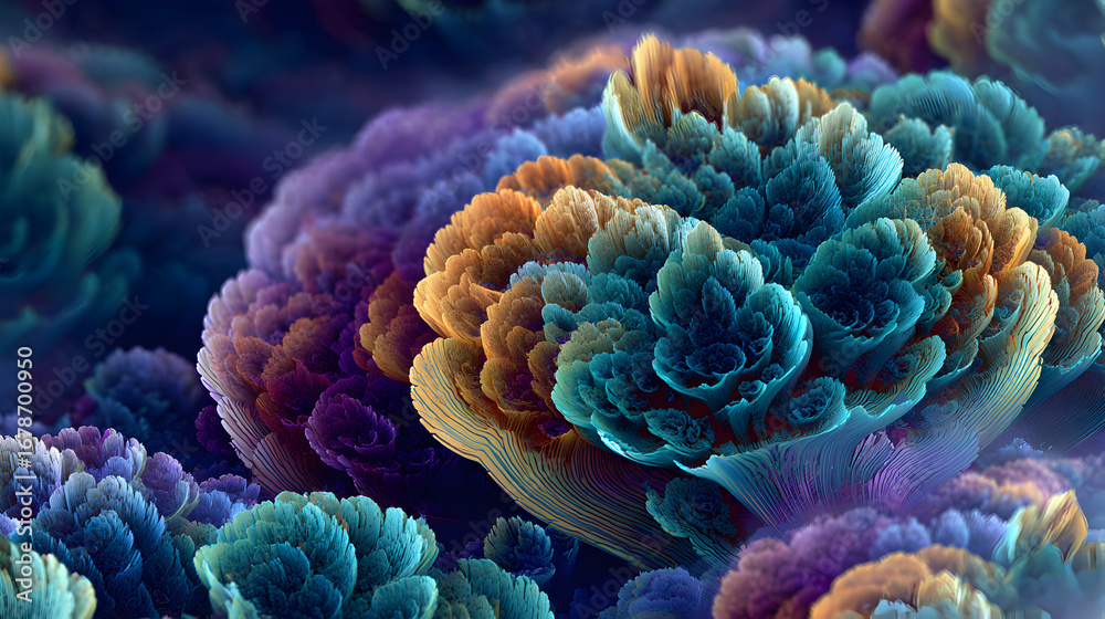 Obraz premium Abstract Sci-Fi Artwork 153