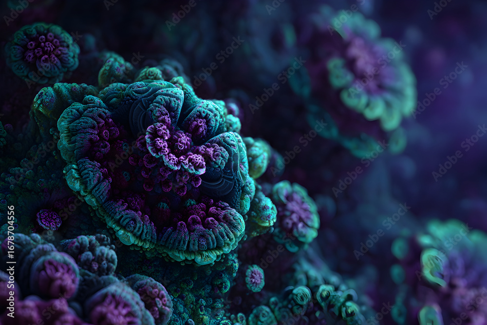 Obraz premium Abstract Sci-Fi Artwork 070