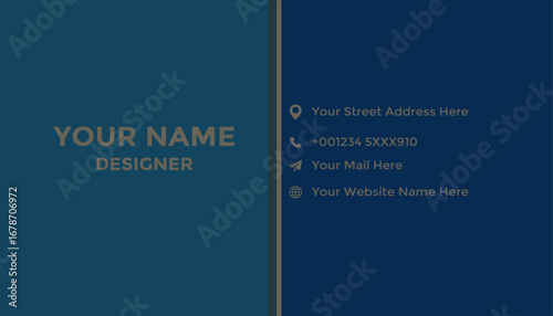 visiting card