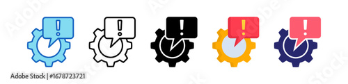 Important Multiple Style Icon Set Collection. 