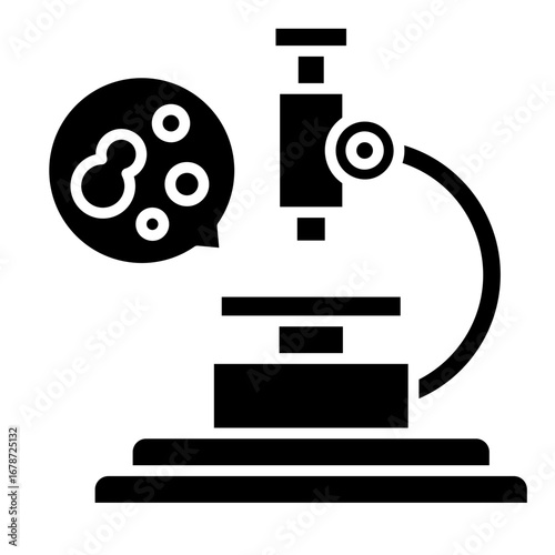 Microscope  Icon Element For Design