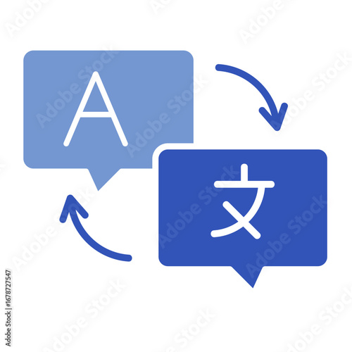 Translator  Icon Element For Design
