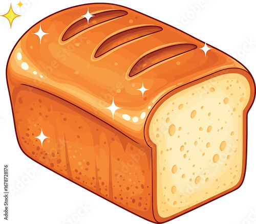 Vector vector art of a bunch of ripe yellow bananas, isolated on a transparent background