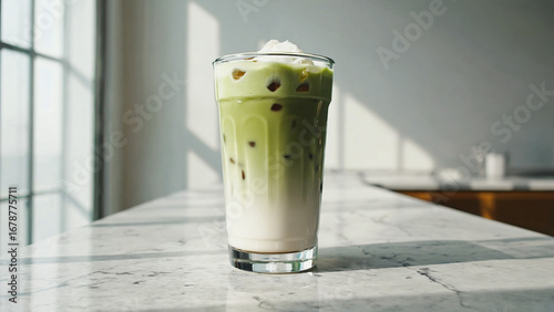 matcha in the morning 