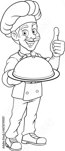 Chef Baker Cartoon Cook Foo...