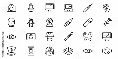 Discover versatile icons for modern design projects, technology, and medical themes, offering creative visual solutions.