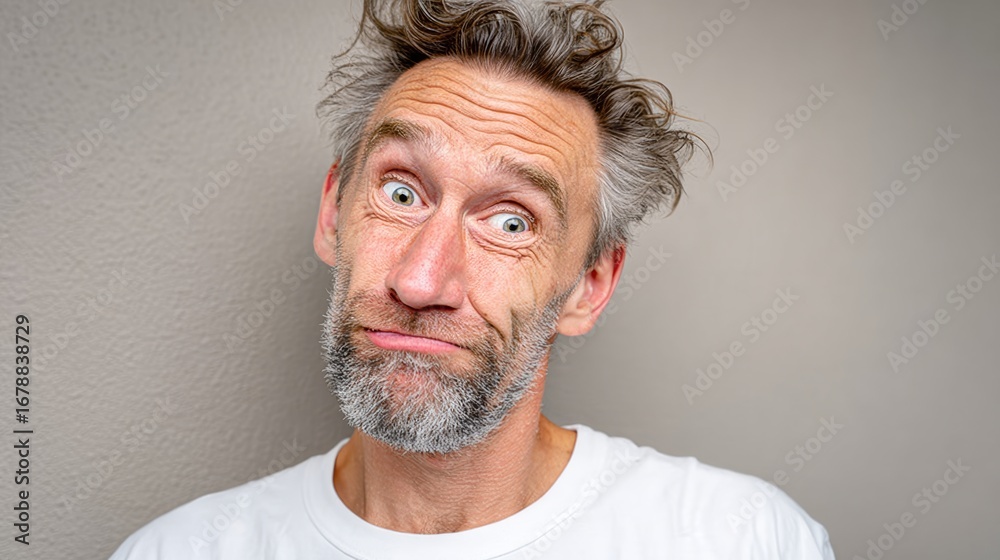 Obraz premium Man with a beard