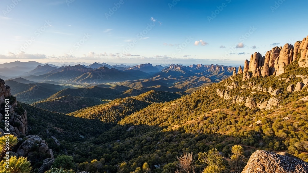 Naklejka premium Australian Grampians Landscape - Inspiring Views