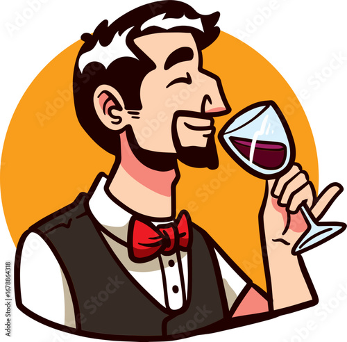red wine glass