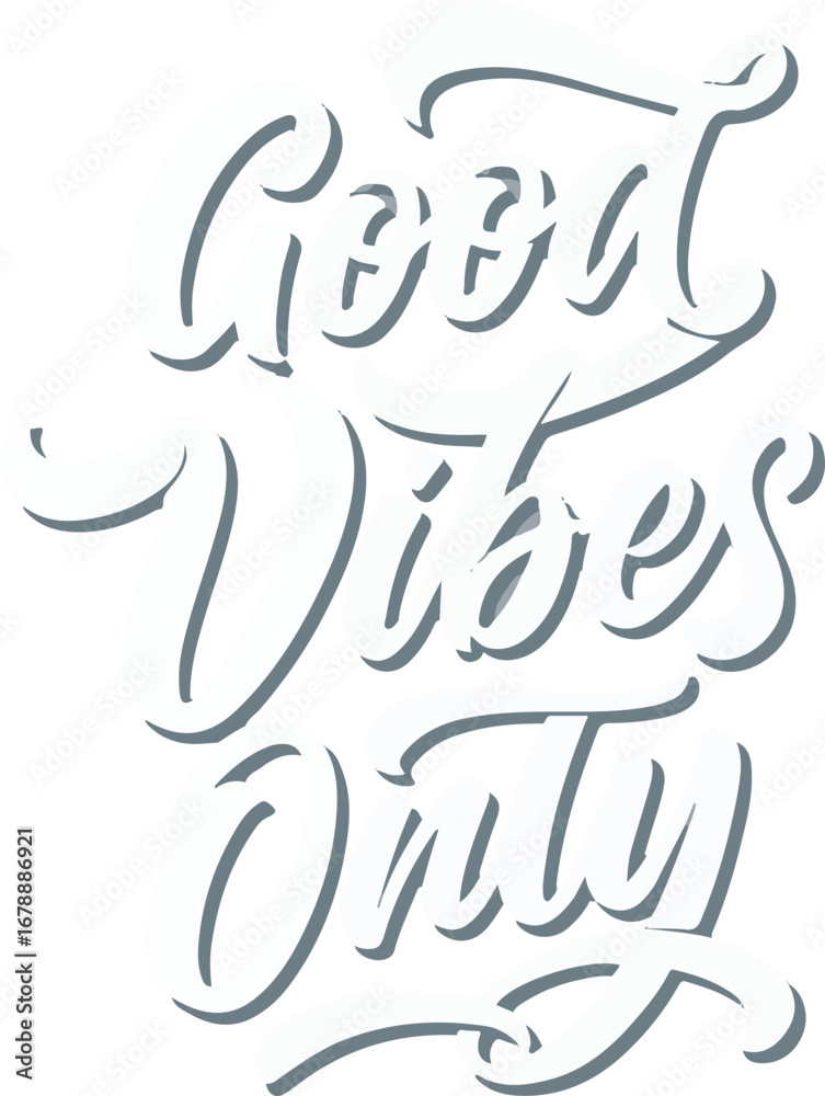 Fototapeta premium Inspirational hand-lettered 